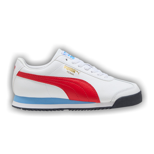 Puma Roma 24 Standard Big Kid 'White Red Blue'