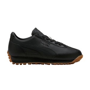 Puma Easy Rider Leather Big Kid 'Black Gum'