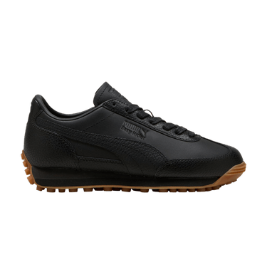 Puma Easy Rider Leather Big Kid 'Black Gum'