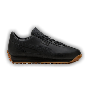 Puma Easy Rider Leather Big Kid 'Black Gum'