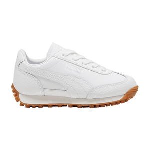 Puma Easy Rider Leather Little Kid 'White Gum'