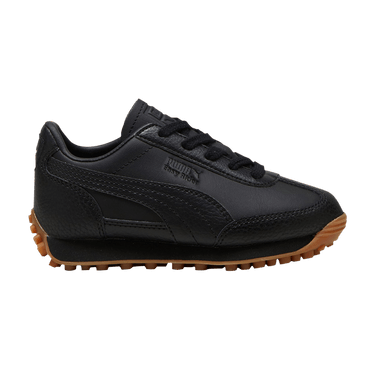 Puma Easy Rider Leather Little Kid 'Black Gum'