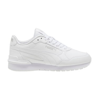 Puma ST Runner v4 Leather Big Kid 'White Cool Light Grey'