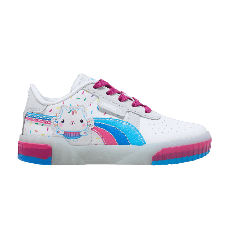 Gabby's Dollhouse x Puma Cali Little Kid 'Cakey Cat Sprinkle' 399750 01