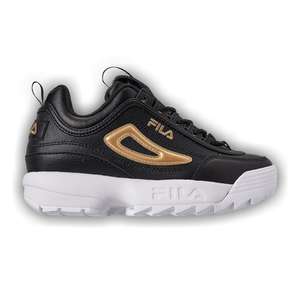 Fila Disruptor 2 Kids 'Metallic Flag - Black Metallic Gold'