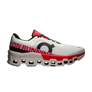 Cloudmonster 2 'Ivory Silver Red'