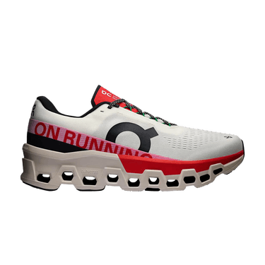 Cloudmonster 2 'Ivory Silver Red'