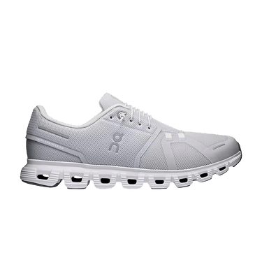 ON Cloud 6 Wide 'Glacier White'