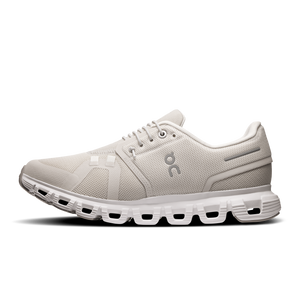 ON Wmns Cloud 6 Wide 'Pearl White'