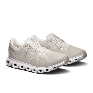 ON Wmns Cloud 6 Wide 'Pearl White'