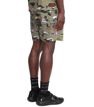 Human Made Duck Shorts 'Olive Drab'