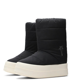 Rick Owens DRKSHDW Stivali Imbottiti Mega Bumper Lunar 'Black Pearl'