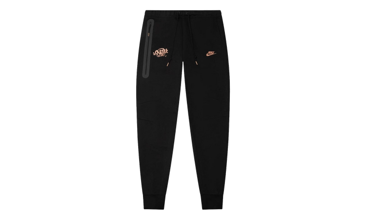 Nike Sportswear x Central Cee Tech Fleece Joggers 'Black/Metallic Red Bronze'