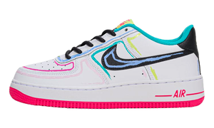 Nike Air Force 1 Low GS 'White Hyper Pink Dusty Cactus Anthracite'