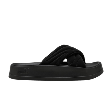 Puma Wmns Leadcat Platform Sandal 'Black Cool Dark Grey'