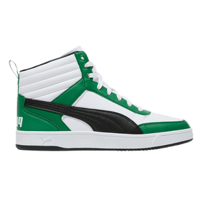 Puma Dribble Mid 'White Black Archive Green'