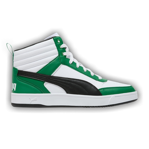 Puma Dribble Mid 'White Black Archive Green'