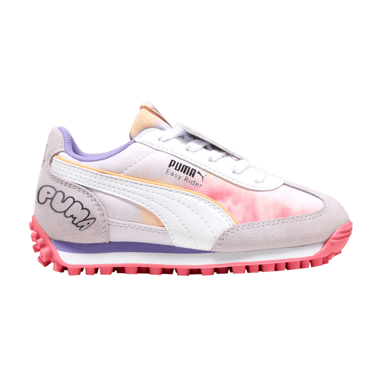 Hello Kitty x Puma Easy Rider Little Kid 'Hello Kitty and Friends Tie Dye' 401411 01