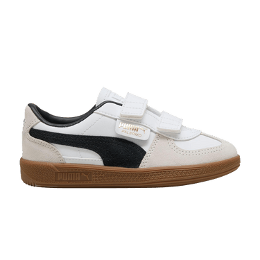 Puma Palermo Elevata Leather Little Kid 'White Vapor Grey Gum'