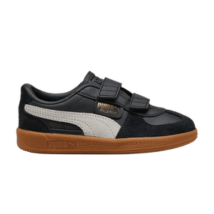 Puma Palermo Elevata Leather Little Kid 'Black Feather Grey Gum'