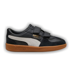 Puma Palermo Elevata Leather Little Kid 'Black Feather Grey Gum'