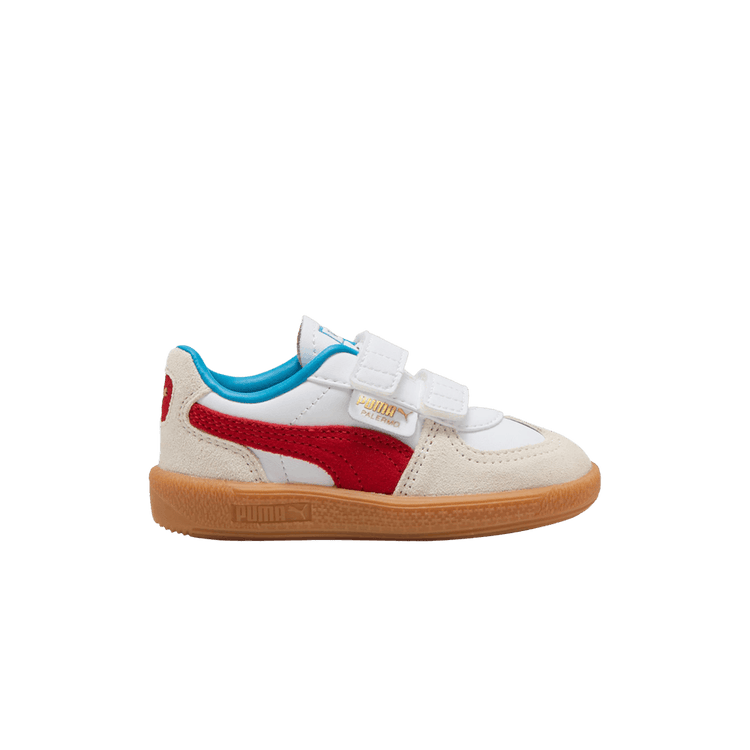 Puma Palermo Leather Toddler 'White Red' 402004 10