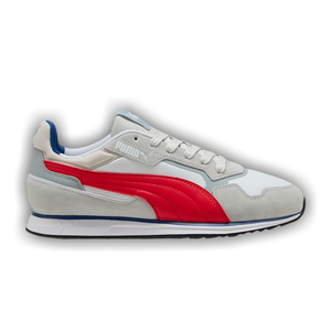 Puma Softride ST Miler 'Cool Light Gray For All Time Red White'