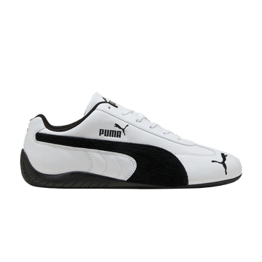 Puma Speedcat Leather 'White Black Suede Stripe'