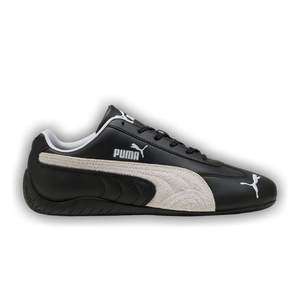 Puma Speedcat Leather 'Black White Suede Stripe'