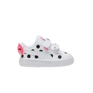 Puma Basket Toddler 'Bow Polka Dots'