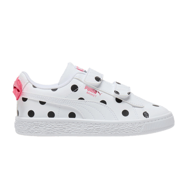 Puma Basket Little Kid 'Bow Polka Dots'