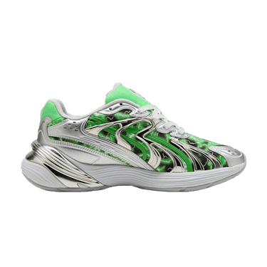 RIPNDIP x Puma Inverse 'Nermal - Silver Fluro Green Pes'