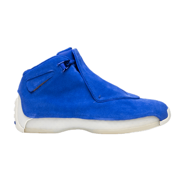 Air Jordan 18 Retro 'Blue Suede'