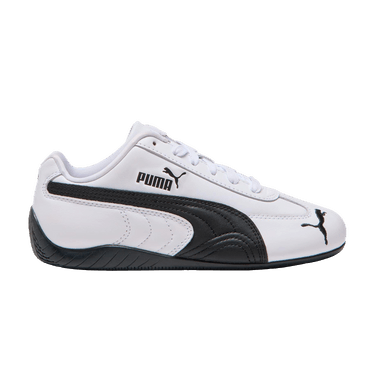 Puma Speedcat Leather Big Kid 'White Black'