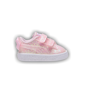 Puma Basket Toddler 'Bow Metallic'