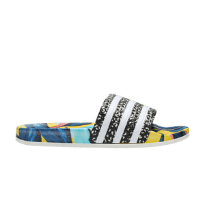 Adidas Wmns Adilette Slides 'Tropical Leaf Print'