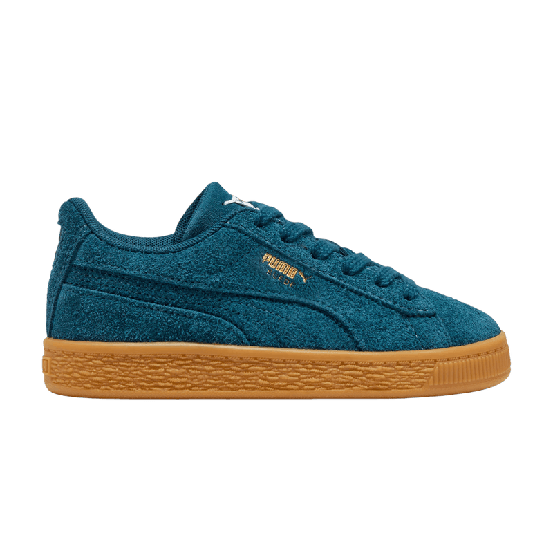Puma Suede Little Kid 'Midnight Petrol Gum' 406872 08