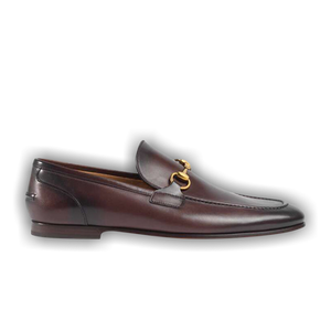 Gucci Leather Loafer 'Brown'