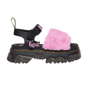 Bratz x Dr. Martens Wmns Mattison Strap Sandal 'Black Pink Fur'