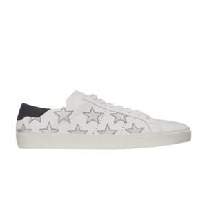 Saint Laurent Wmns Court Classic SL-06 'White Metallic'
