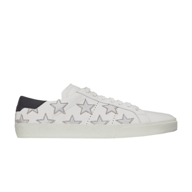 Saint Laurent Wmns Court Classic SL-06 'White Metallic'