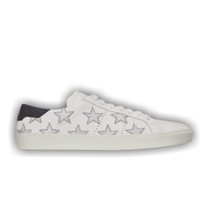 Saint Laurent Wmns Court Classic SL-06 'White Metallic'