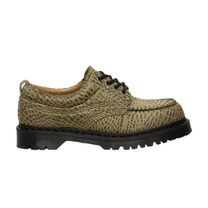 Dr. Martens Lowell Chucka Mock Toe 'Olive Green Pebble Emobssed Hair'