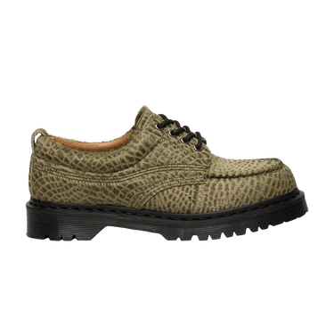 Dr. Martens Lowell Chucka Mock Toe 'Olive Green Pebble Emobssed Hair'