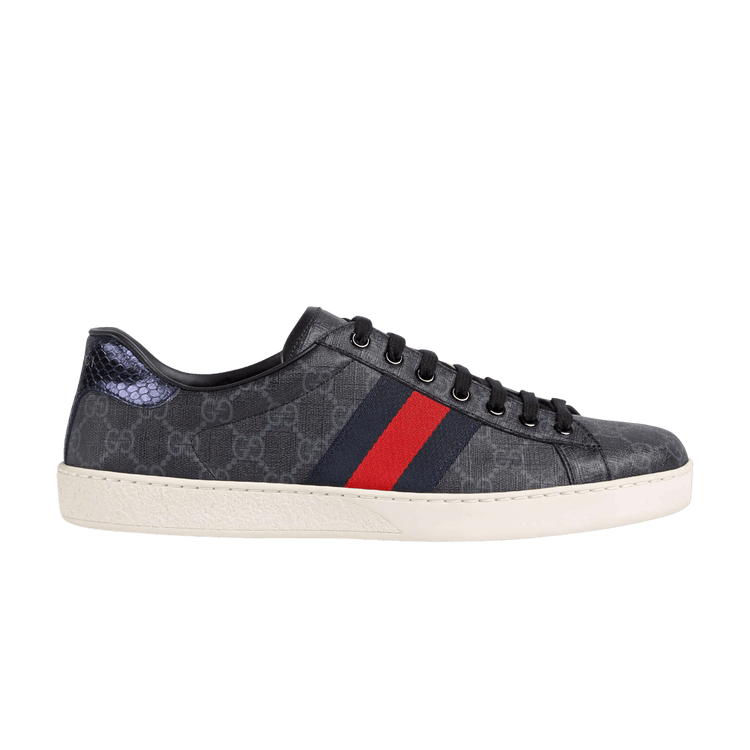 Gucci Ace GG Supreme 'Black Grey' 429445 96G50 1130