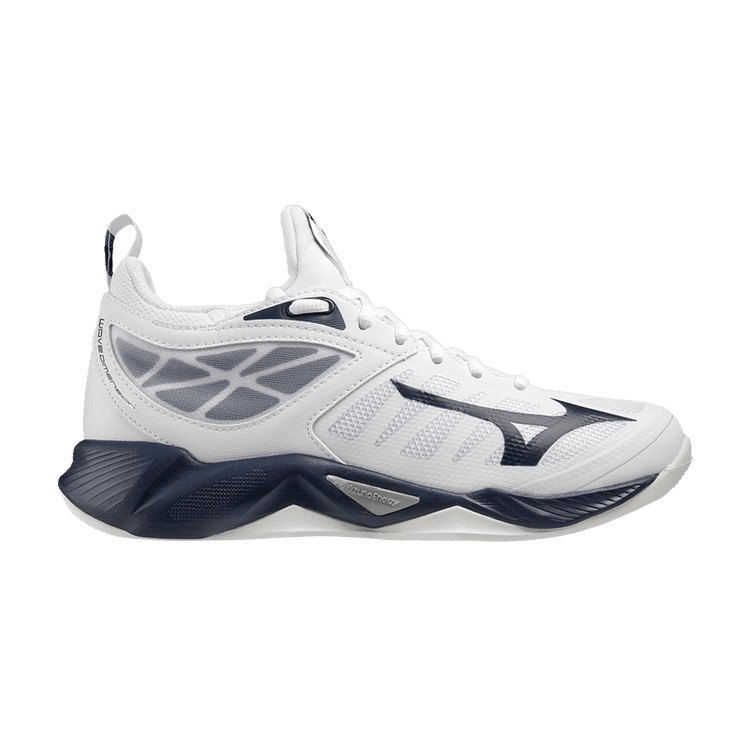 Mizuno Wmns Wave Dimension 'White Navy' 430314 0051