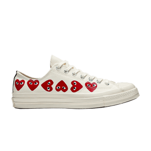 Comme des Garçons Play x Converse Chuck 70 Low Top 'Multi Heart'