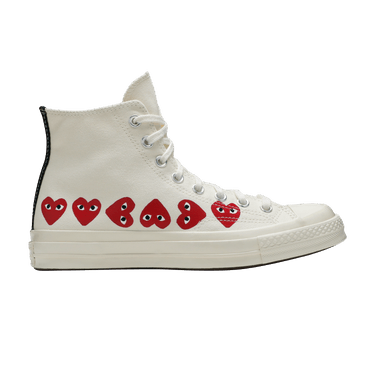 Comme des Garçons Play x Converse Chuck 70 Hi Top 'Multi Heart'