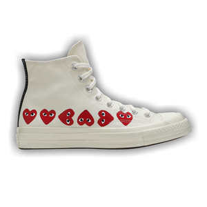 Comme des Garçons Play x Converse Chuck 70 Hi Top 'Multi Heart'