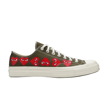 Comme des Garçons Play x Converse Chuck 70 Low Top 'Multi Heart'